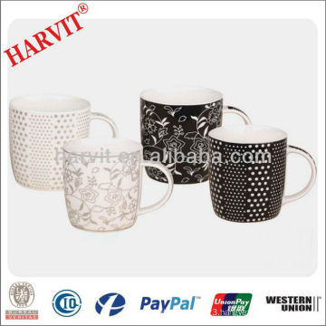 Full decorative printed mug new bone china